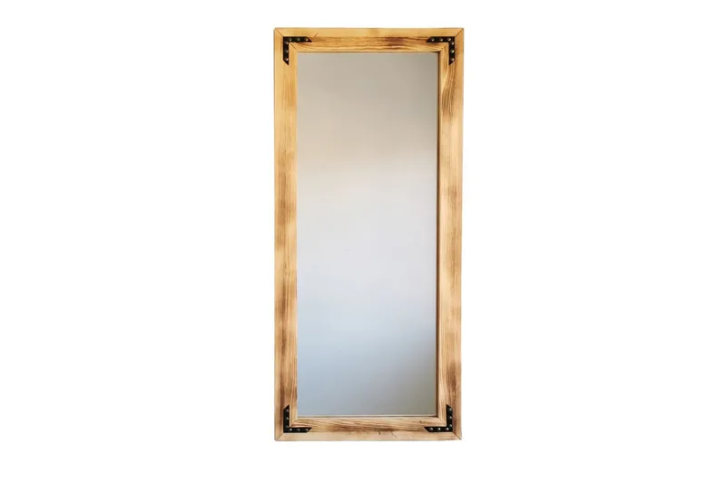 Tajahnae Dekorationsspegel 50 cm - Valnöt - Inredning & dekor - Speglar - Väggspegel