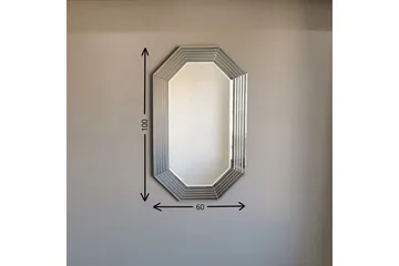 Tajima Dekorationsspegel 60 cm - Silver - Inredning & dekor - Speglar - Väggspegel