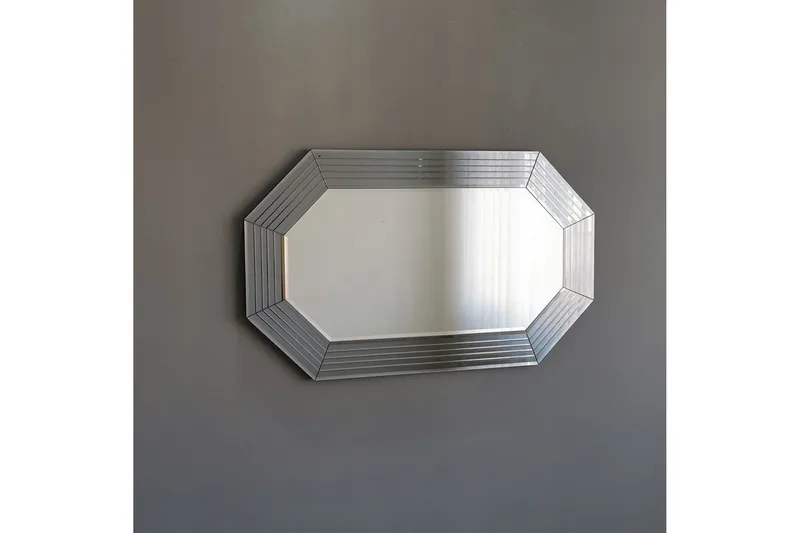 Tajima Dekorationsspegel 60 cm - Silver - Inredning & dekor - Speglar - Väggspegel