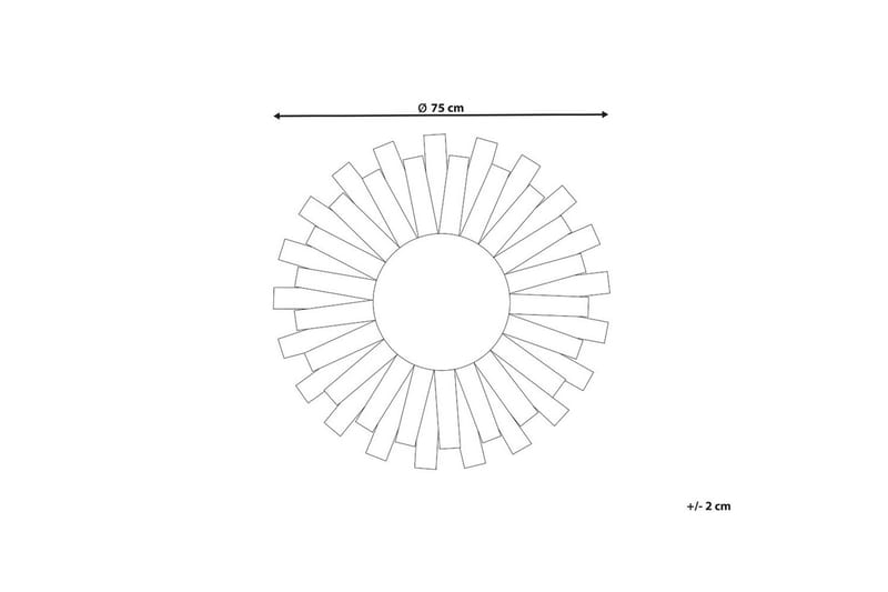 Väggspegel Tampico - Inredning & dekor - Speglar - Väggspegel
