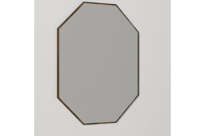 THOIT Spegel 70 cm Valnöt - Väggspegel