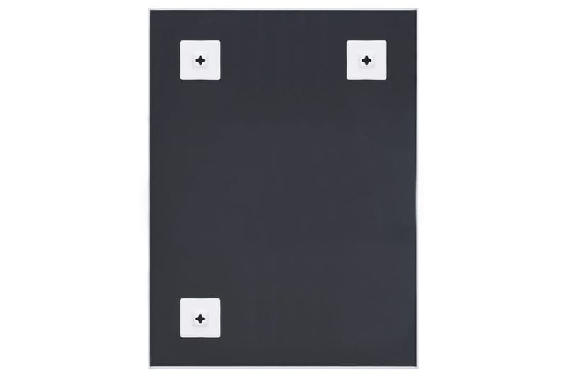 Väggspegel 80x60 cm vit - Vit - Inredning & dekor - Speglar - Väggspegel