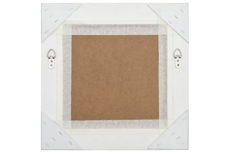 Väggspegel barockstil 40x40 cm vit - Inredning & dekor - Speglar - Väggspegel