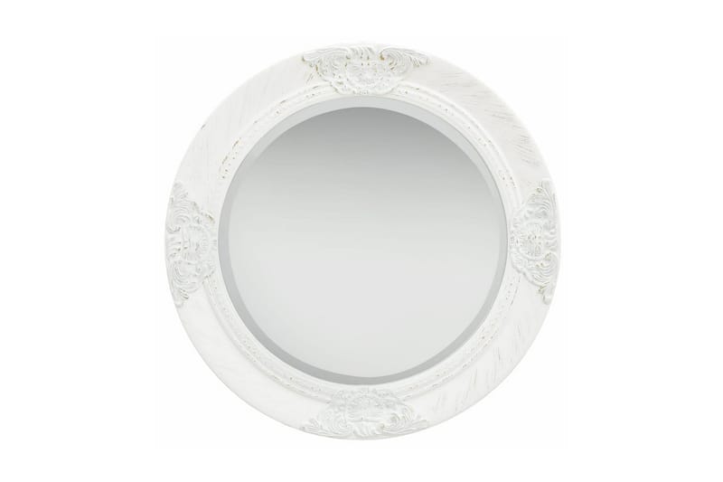 Väggspegel barockstil 50 cm vit - Inredning & dekor - Speglar - Väggspegel