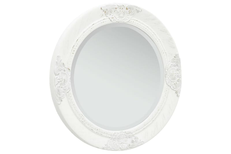 Väggspegel barockstil 50 cm vit - Inredning & dekor - Speglar - Väggspegel