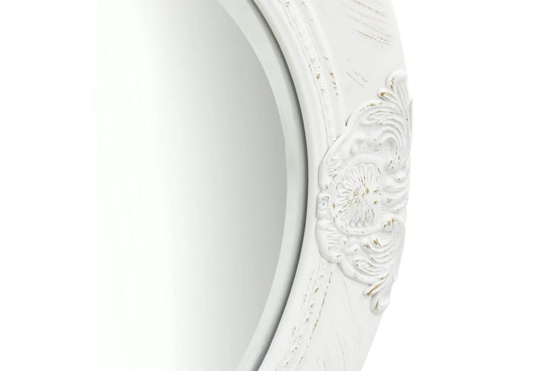Väggspegel barockstil 50 cm vit - Inredning & dekor - Speglar - Väggspegel