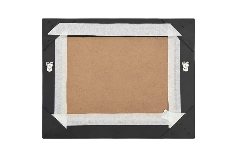 Väggspegel barockstil 50x40 cm svart - Inredning & dekor - Speglar - Väggspegel