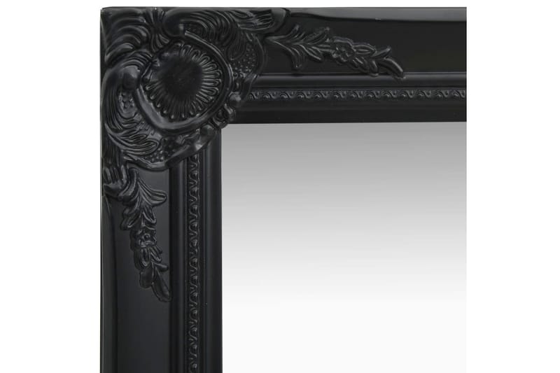 Väggspegel barockstil 50x50 cm svart - Inredning & dekor - Speglar - Väggspegel