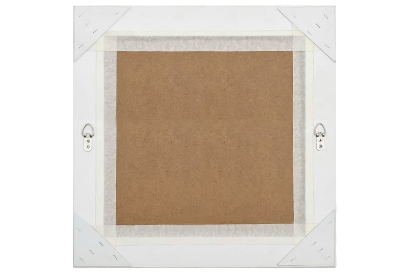 Väggspegel barockstil 50x50 cm vit - Inredning & dekor - Speglar - Väggspegel