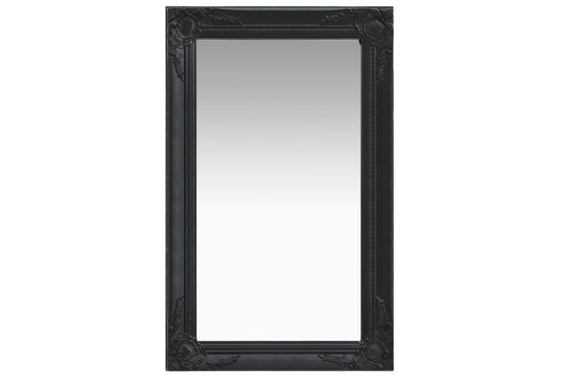 Väggspegel barockstil 50x80 cm svart - Inredning & dekor - Speglar - Väggspegel