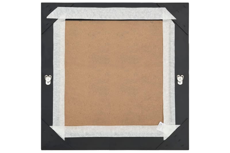 Väggspegel barockstil 60x60 cm svart - Inredning & dekor - Speglar - Väggspegel