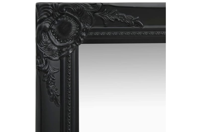 Väggspegel barockstil 60x60 cm svart - Inredning & dekor - Speglar - Väggspegel