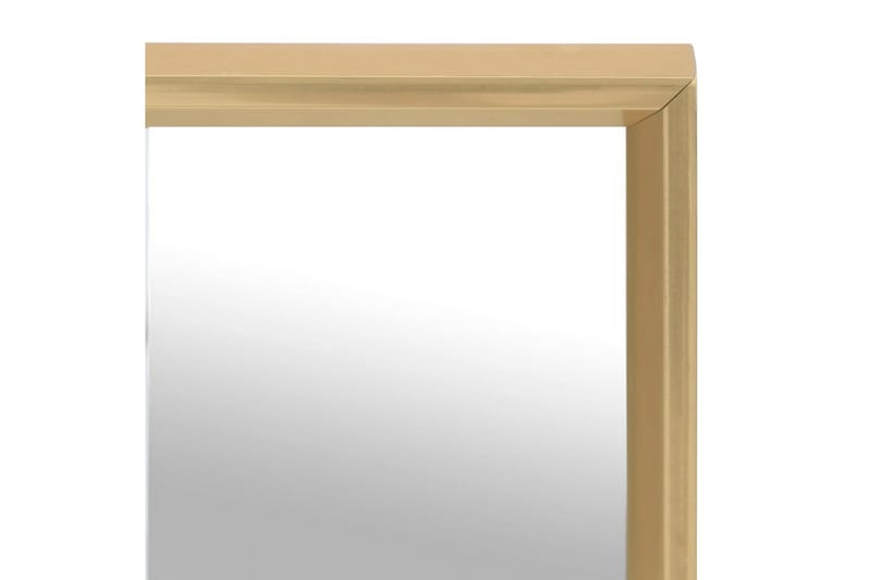 Väggspegel guld 100x60 cm - Guld - Inredning & dekor - Speglar - Väggspegel