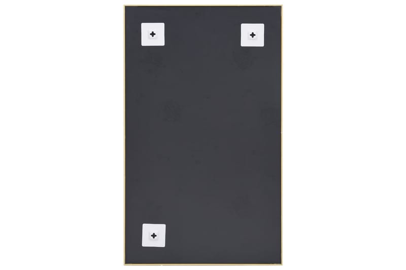 Väggspegel guld 100x60 cm - Guld - Inredning & dekor - Speglar - Väggspegel