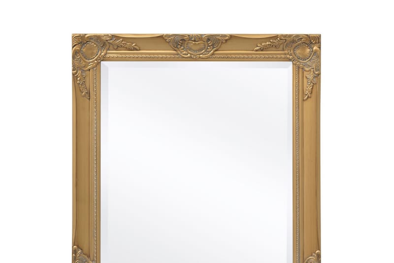 Väggspegel i barockstil 100x50 cm guld - Guld - Inredning & dekor - Speglar - Väggspegel