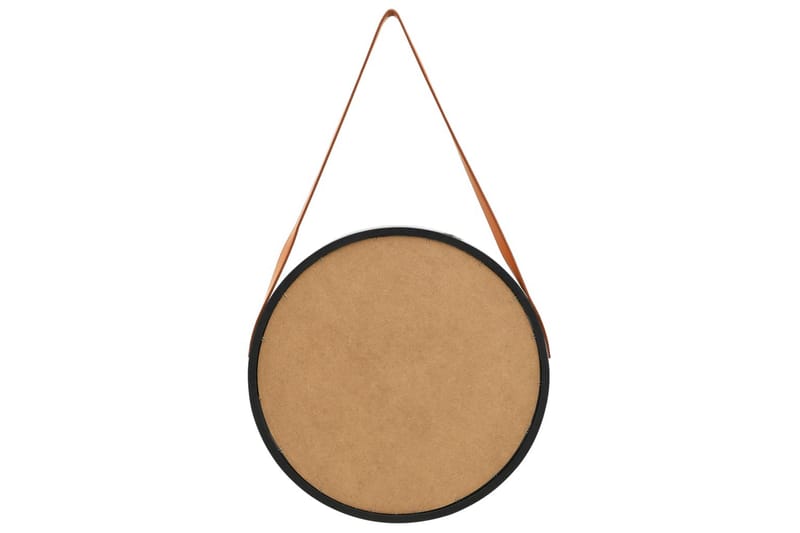 Väggspegel med rem 50 cm svart - Inredning & dekor - Speglar - Väggspegel
