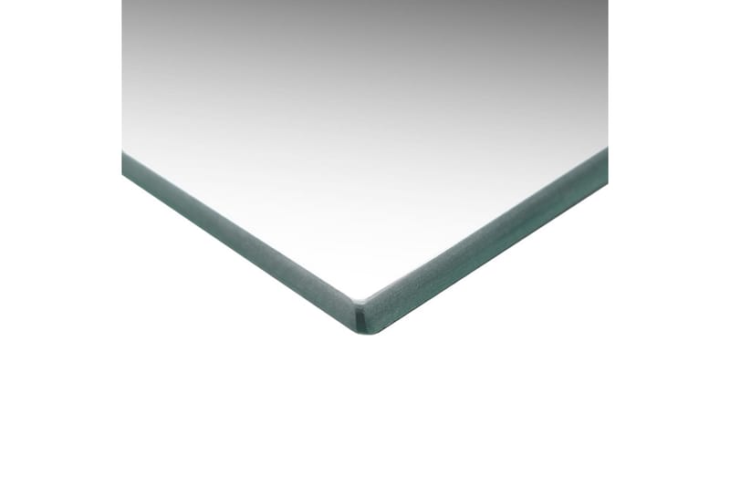 Väggspegel rektangulär 60x40 cm glas - Silver - Väggspegel