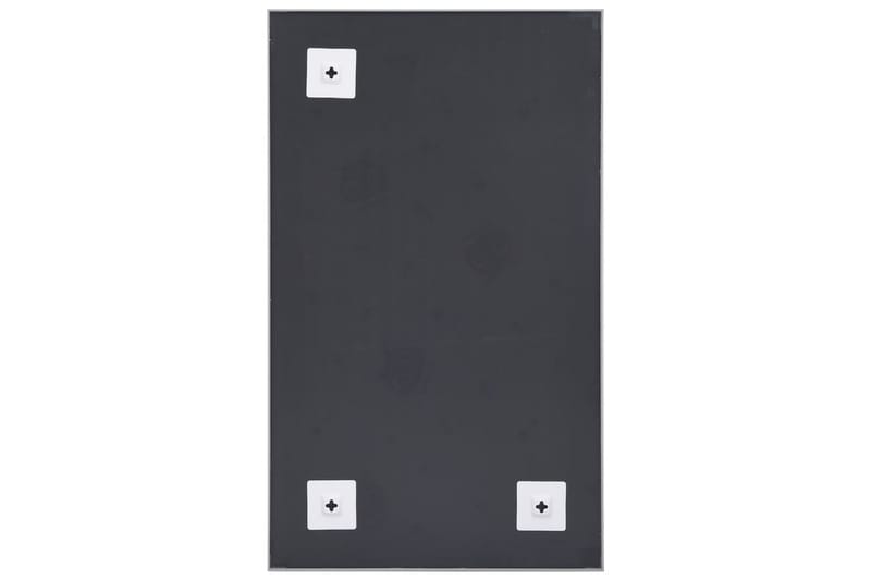 Väggspegel silver 100x60 cm - Silver - Inredning & dekor - Speglar - Väggspegel