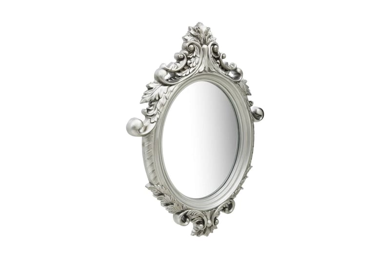 Väggspegel slottsstil 56x76 cm silver - Inredning & dekor - Speglar - Väggspegel