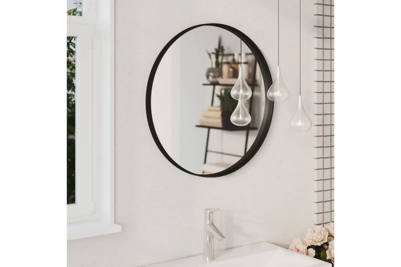 Väggspegel svart 60 cm - Svart - Inredning & dekor - Speglar - Väggspegel