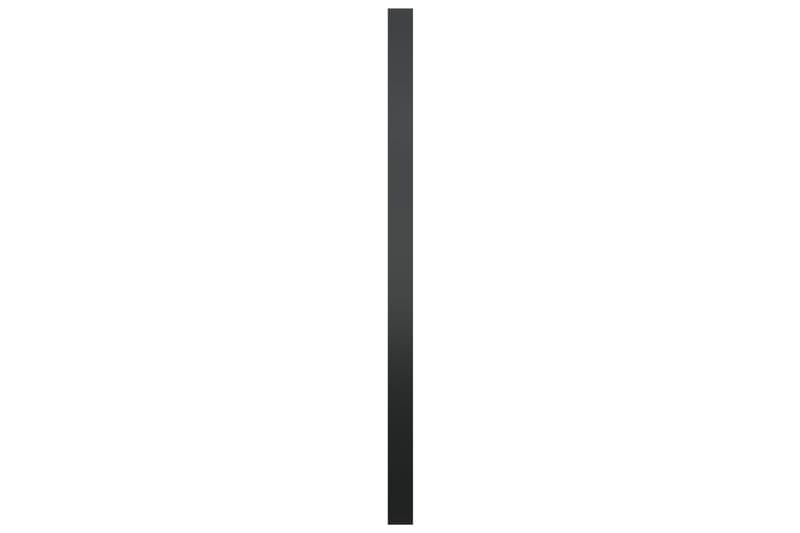Väggspegel svart 60 cm - Svart - Väggspegel