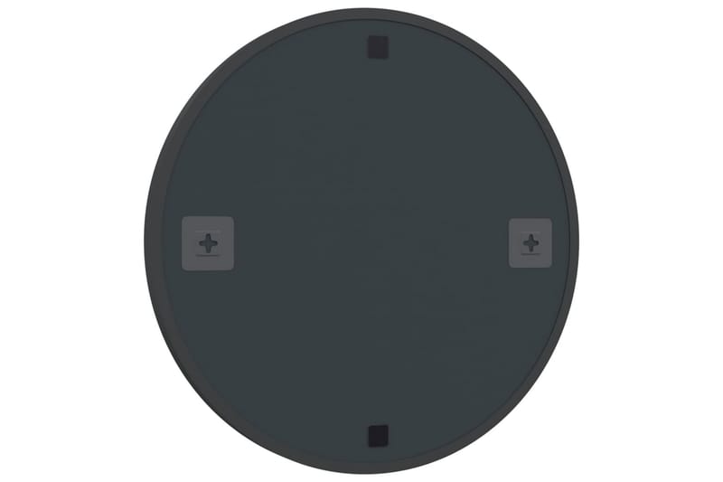 Väggspegel svart 60 cm - Svart - Väggspegel