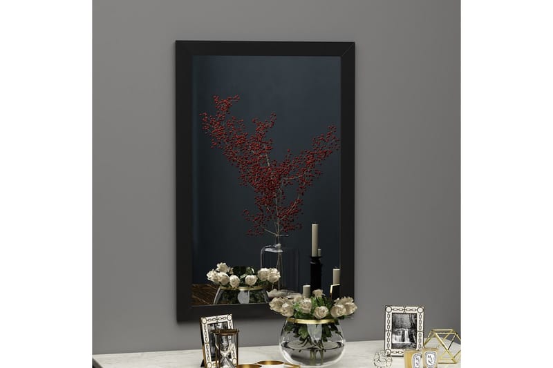 Vanomi Spegel 50 cm Rektangulär - Svart - Inredning & dekor - Speglar - Väggspegel