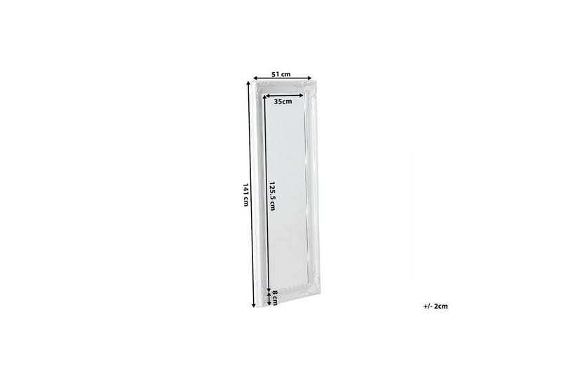 Vars Spegel 51 cm - Vit - Inredning & dekor - Speglar - Väggspegel