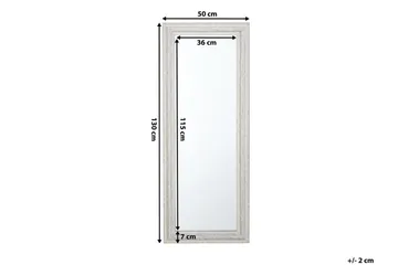 Vertou Spegel 50 cm - Beige - Inredning & dekor - Speglar - Väggspegel