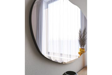 Zeo Spegel 52 cm Rektangulär - Svart - Inredning & dekor - Speglar - V äggspegel