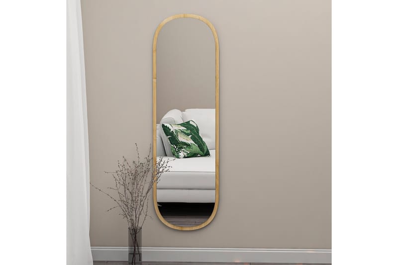 Zeos Spegel 40 cm Rektangulär - Trä/Natur - Inredning & dekor - Speglar - Väggspegel