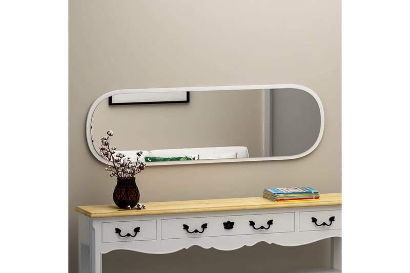 Zeos Spegel 40 cm Rektangulär - Vit - Inredning & dekor - Speglar - Väggspegel