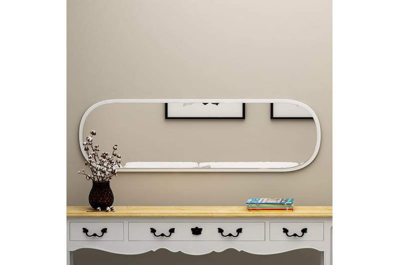 Zeos Spegel 40 cm Rektangulär - Vit - Inredning & dekor - Speglar - Väggspegel