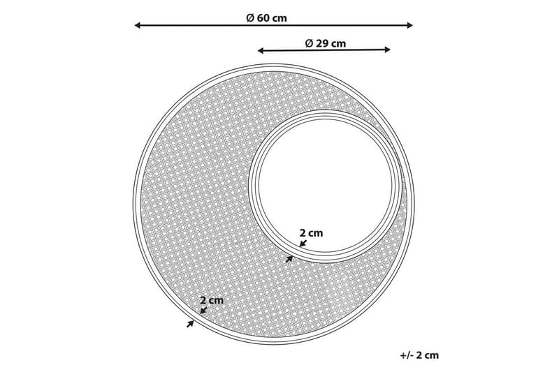 Väggspegel Palau - Inredning & dekor - Speglar - Väggspegel