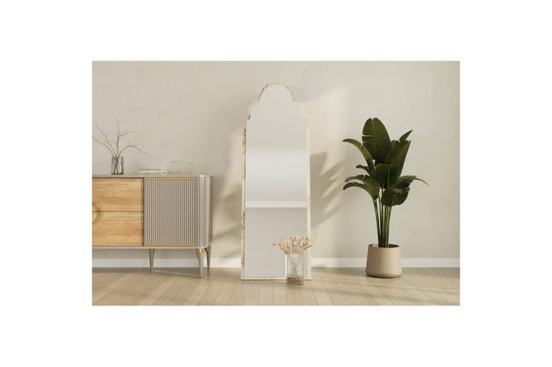 Vetra Golvspegel 50x160 cm - Vit - Inredning & dekor - Speglar - Helkroppsspegel
