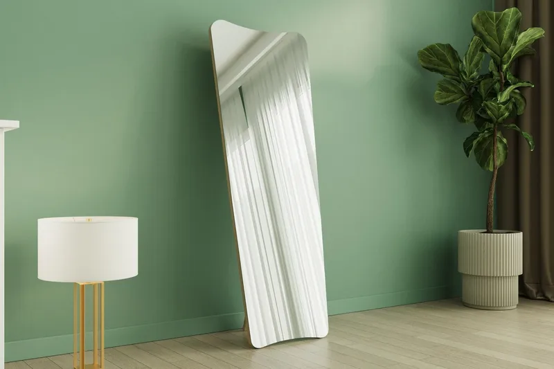 Vitros Vägghängd Spegel Rektangulär 55 cm - Transparant - Inredning & dekor - Speglar - Helkroppsspegel