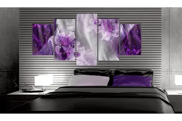 Tavla På Akryl Purple Utopia 100x50 - Artgeist sp. z o. o. - Inredning & dekor - Tavlor & konst