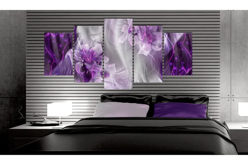 Tavla På Akryl Purple Utopia 100x50 - Artgeist sp. z o. o. - Inredning & dekor - Tavlor & konst