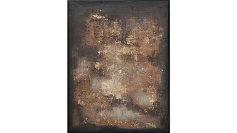 Arvion Tavla 90 cm, brunt/guld