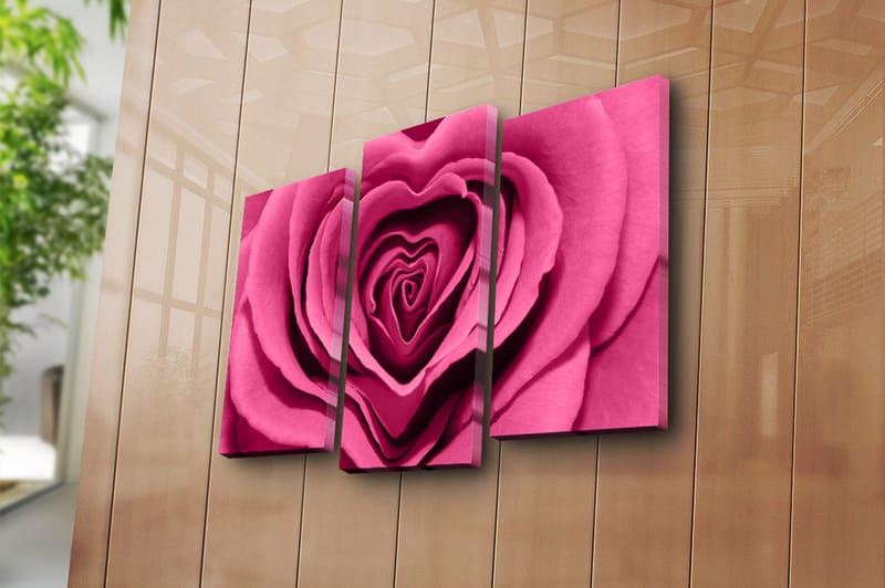 CANVASTAVLA 3-pack Flerfärgad 20x39 cm - Inredning & dekor - Tavlor & konst - Canvastavla