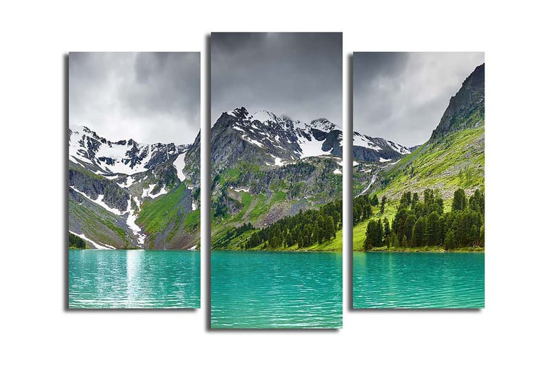 CANVASTAVLA 3-pack Flerfärgad 20x39 cm - Inredning & dekor - Tavlor & konst - Canvastavla