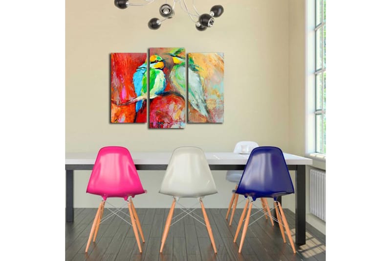 CANVASTAVLA 3-pack Flerfärgad 20x39 cm - Inredning & dekor - Tavlor & konst - Canvastavla