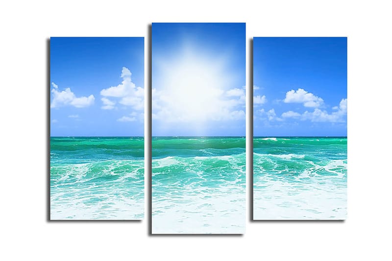 CANVASTAVLA 3-pack Flerfärgad 20x39 cm - Inredning & dekor - Tavlor & konst - Canvastavla