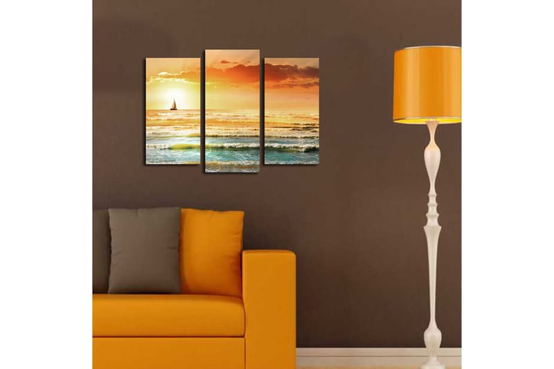 CANVASTAVLA 3-pack Flerfärgad 20x39 cm - Inredning & dekor - Tavlor & konst - Canvastavla