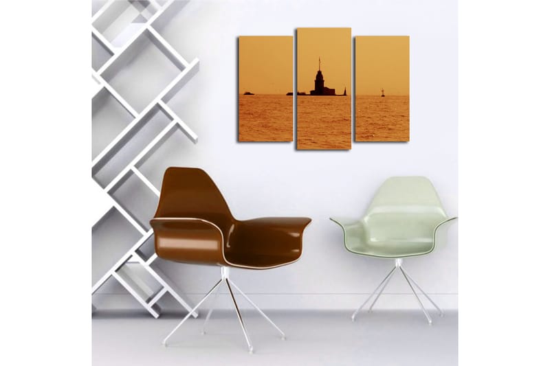 CANVASTAVLA 3-pack Flerfärgad 20x39 cm - Inredning & dekor - Tavlor & konst - Canvastavla