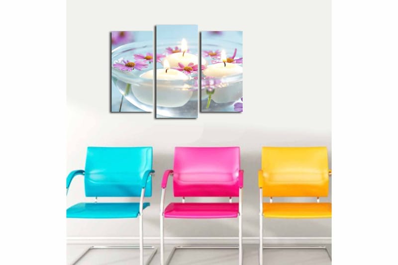 CANVASTAVLA 3-pack Flerfärgad 20x39 cm - Inredning & dekor - Tavlor & konst - Canvastavla