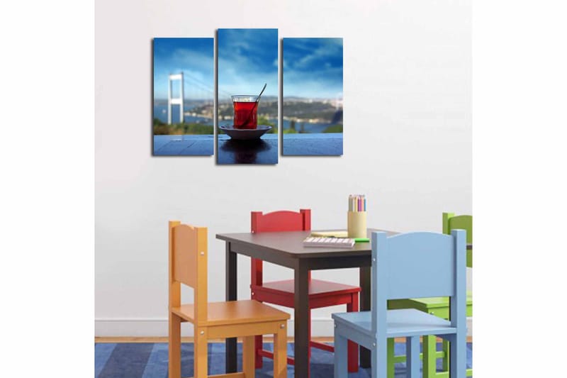 CANVASTAVLA 3-pack Flerfärgad 20x39 cm - Inredning & dekor - Tavlor & konst - Canvastavla