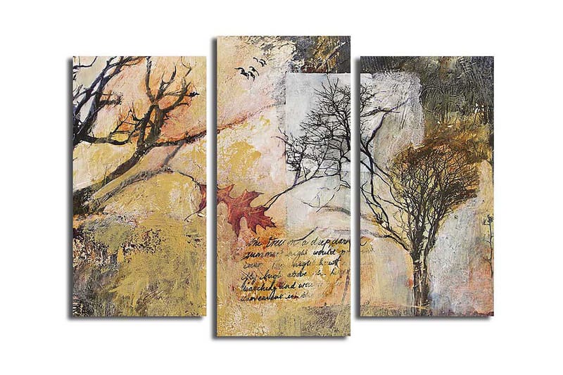 CANVASTAVLA 3-pack Flerfärgad 20x39 cm - Inredning & dekor - Tavlor & konst - Canvastavla