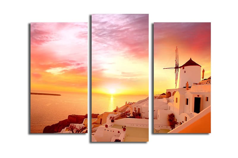 CANVASTAVLA 3-pack Flerfärgad 20x39 cm - Inredning & dekor - Tavlor & konst - Canvastavla