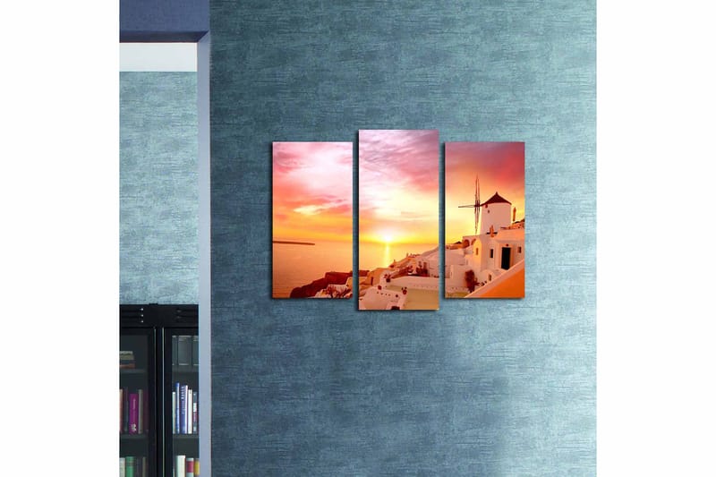 CANVASTAVLA 3-pack Flerfärgad 20x39 cm - Inredning & dekor - Tavlor & konst - Canvastavla